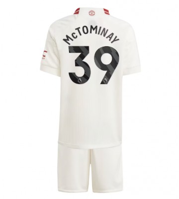 Manchester United Scott McTominay #39 Tredje trøje Børn 2023-24 Kort ærmer (+ korte bukser)